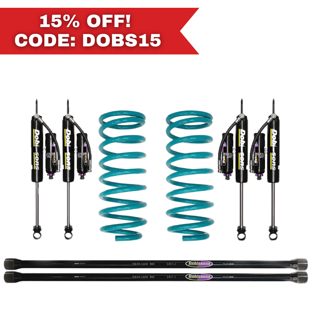 Dobinsons Full Suspension Kit Dobinsons MRR 1.5-2in Suspension Kit / 100 Series Land Cruiser + Lx470