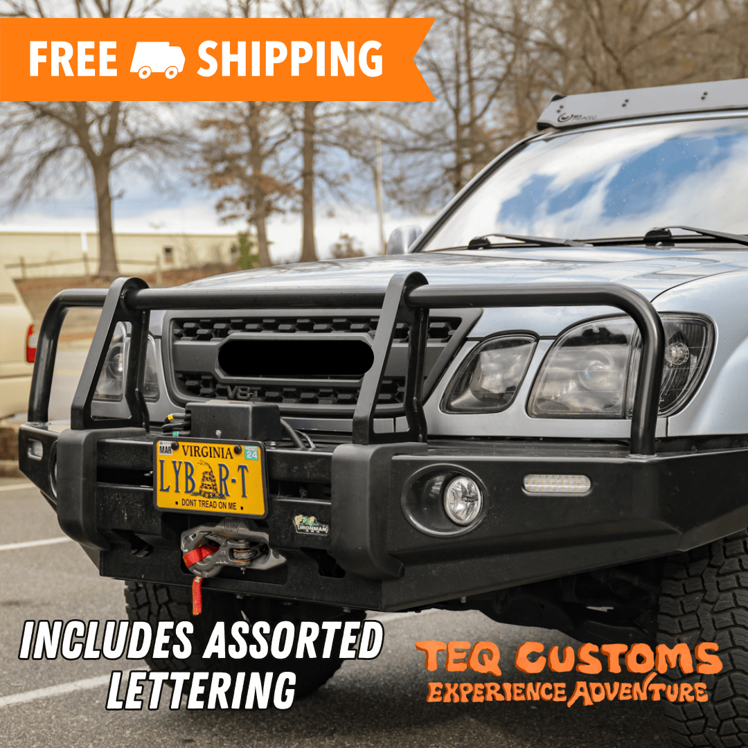 TEQ Customs Grilles TRD Pro Grille / 98-07 Lexus LX470 / TEQ Customs