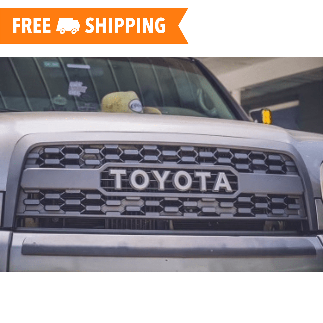 Front Grill With Led Illuminated Letters For 1st Gen 2003 2004 2005 2006 Toyota Tundra TRD Pro Grill Front Grill With Led Illuminated Letters For 1st Gen 2003 2004 2005 2006 Toyota Tundra TRD Pro Grill