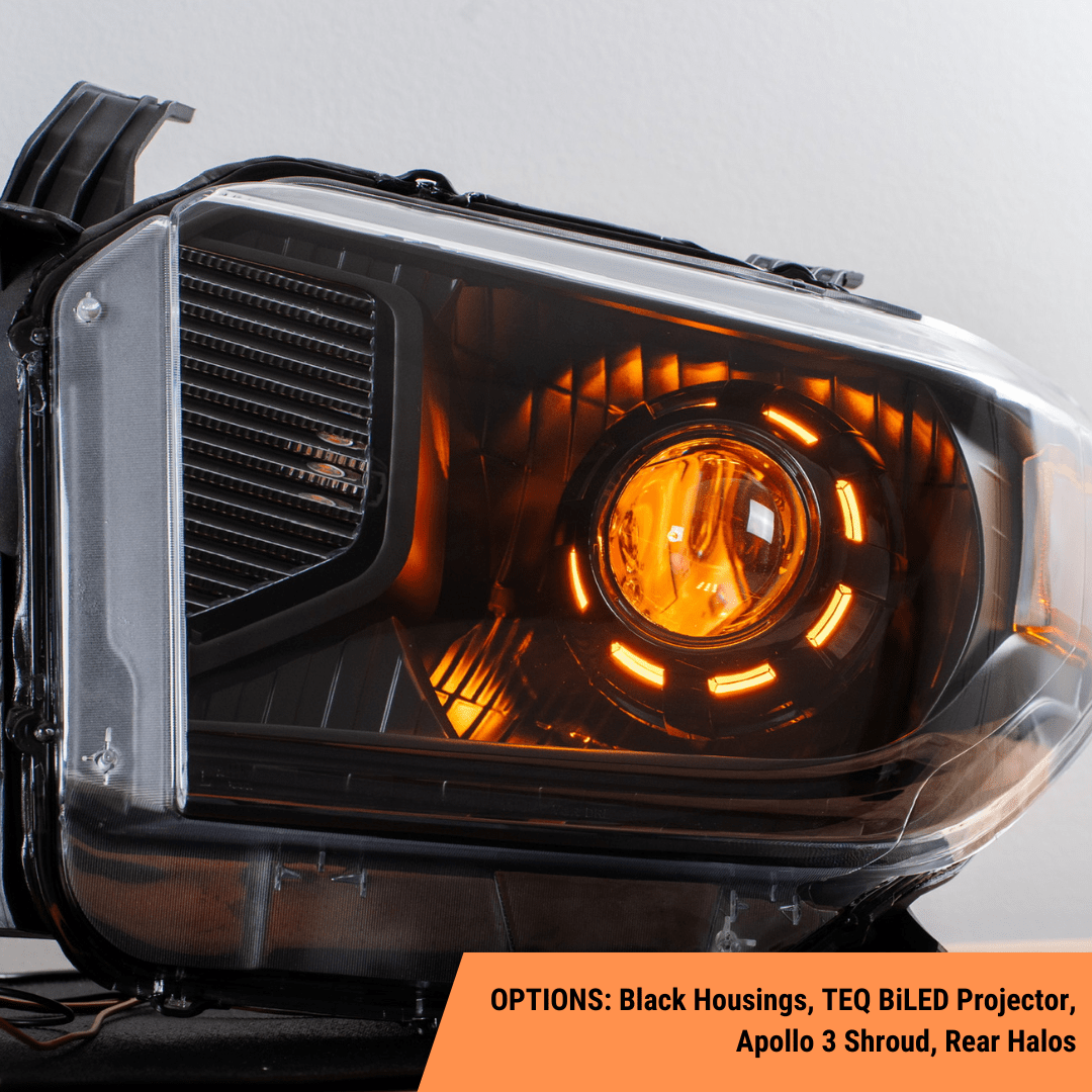 TEQ Customs LLC Headlights Custom Retrofit Headlights / 2014-2021 Tundra