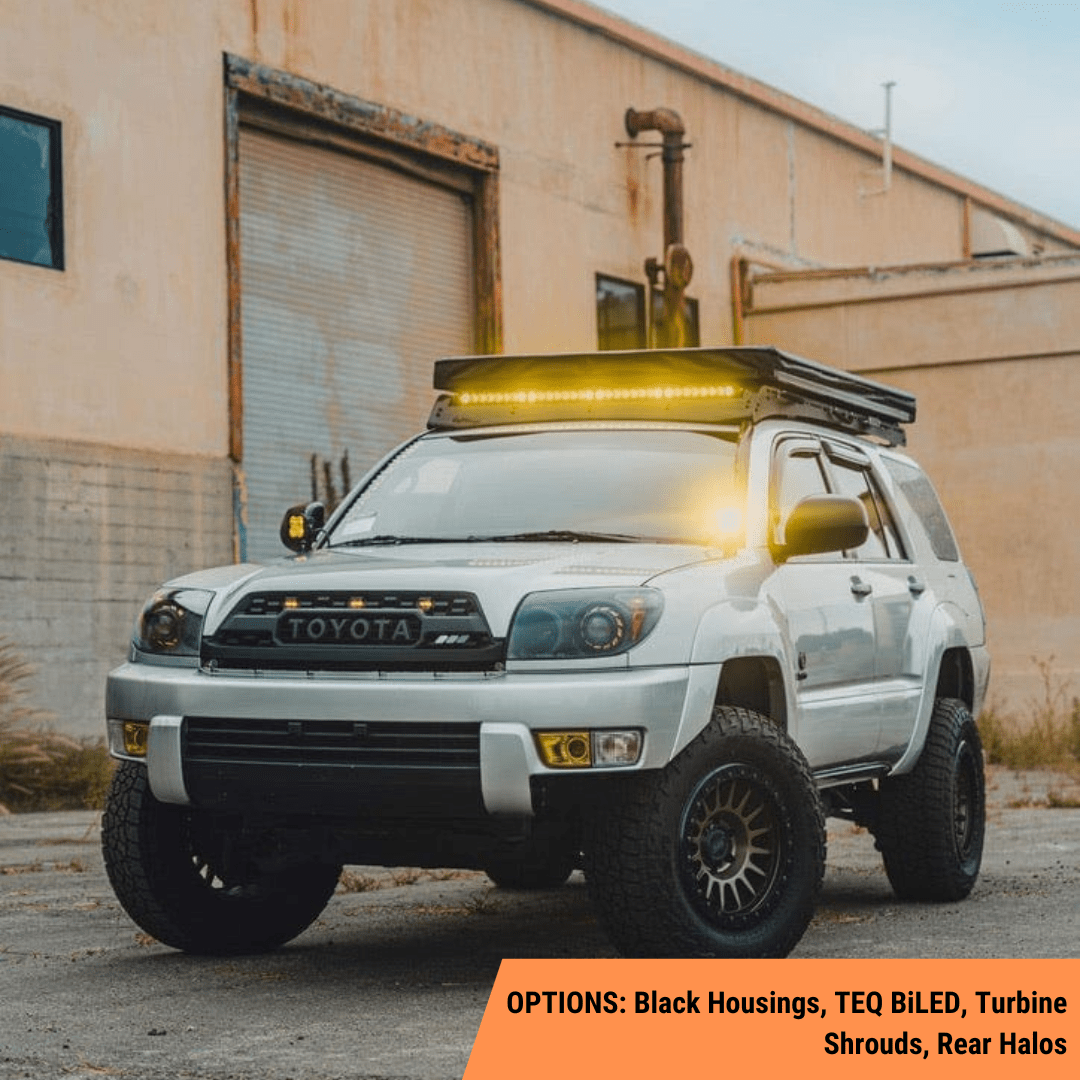 TEQ Customs LLC Headlights Custom Retrofit Headlights / 4th Gen 4Runner / 03-05