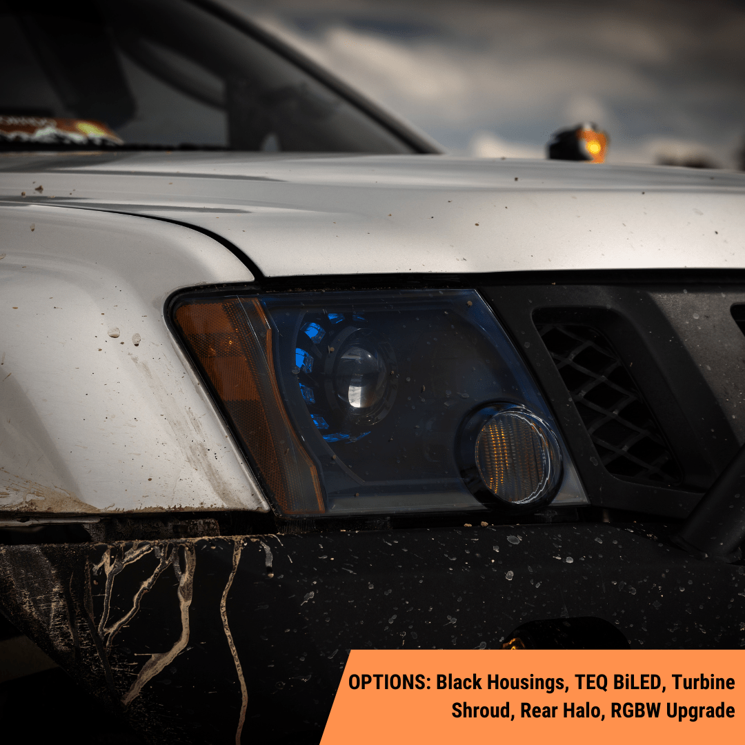 TEQ Customs LLC Headlights Nissan Xterra (05-15) Custom Headlights