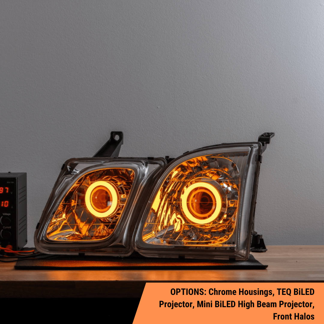 TEQ Customs LLC Headlights Retrofit Headlights / Lexus LX470 (98-07) / TEQ Customs