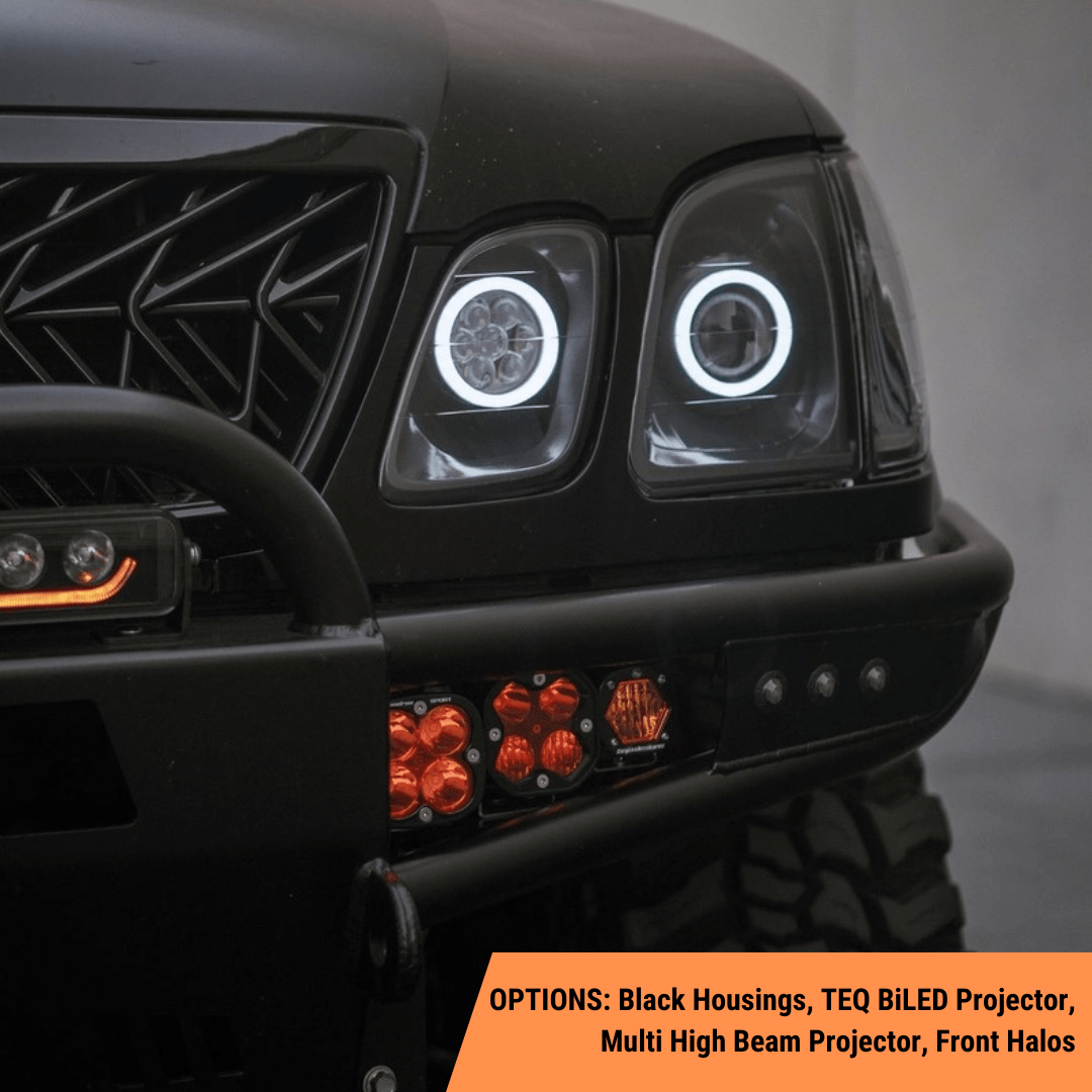 TEQ Customs LLC Headlights Retrofit Headlights / Lexus LX470 (98-07) / TEQ Customs