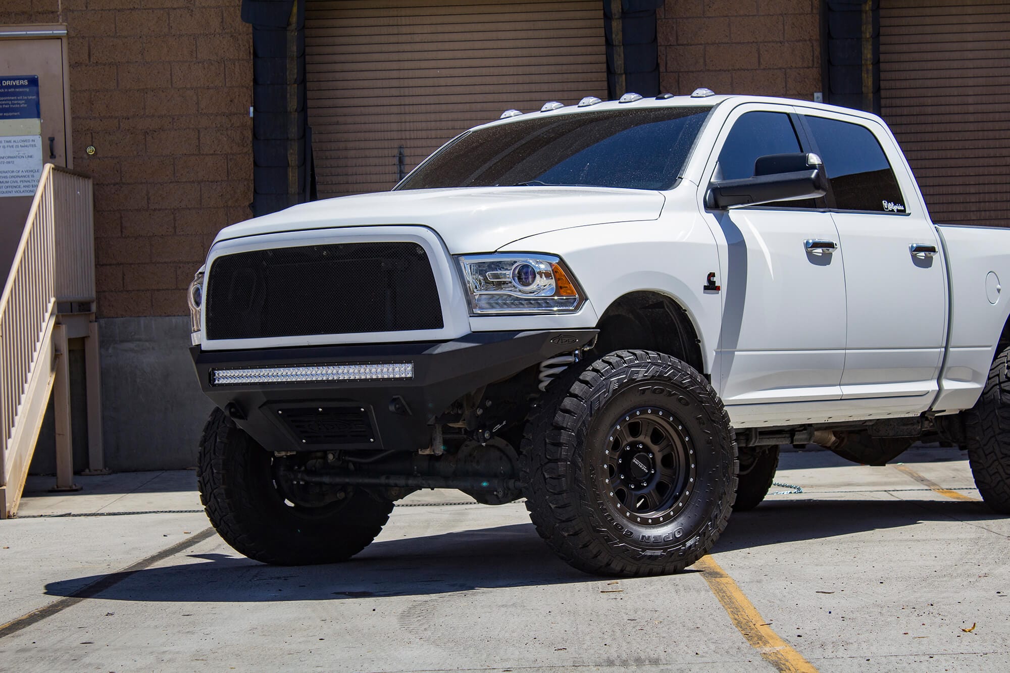 Addictive Desert Designs Bumper 2010-2018 Dodge RAM 2500/3500 Stealth Fighter Front Bumper