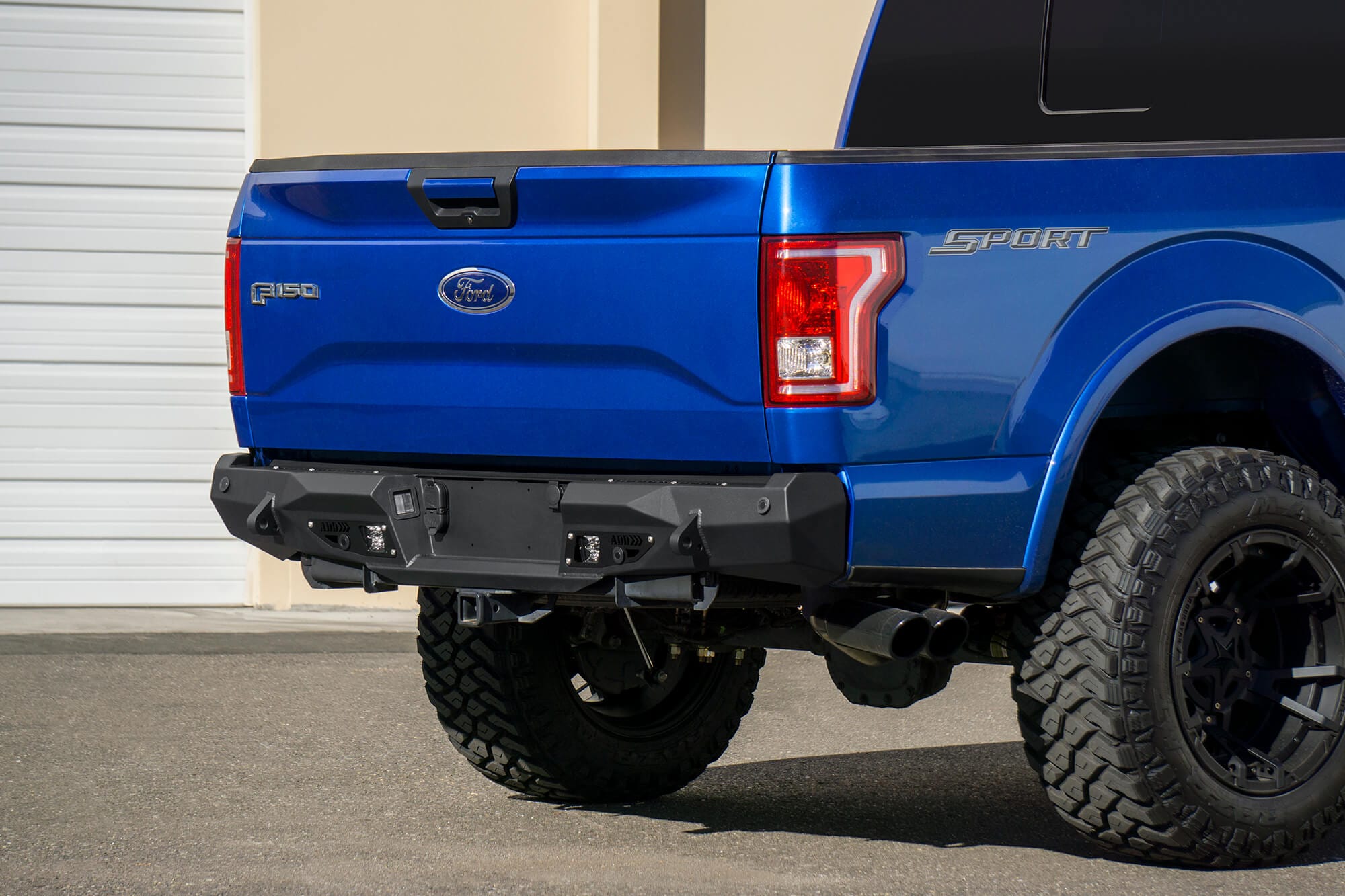 Addictive Desert Designs Bumper 2015-2021 Ford F150 Stealth Fighter Rear Bumper
