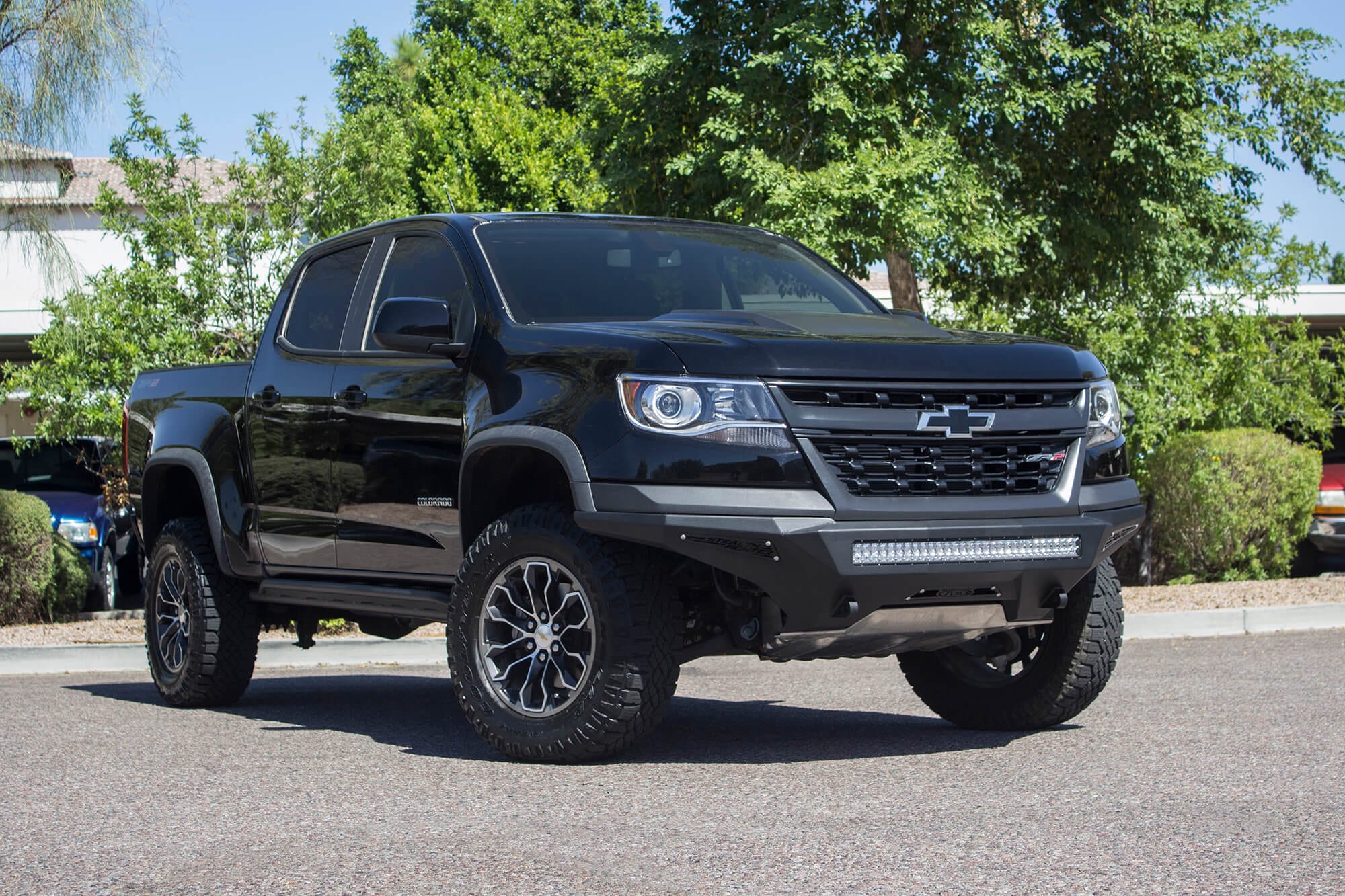 Addictive Desert Designs Bumper 2017-2020 Chevy Colorado ZR2 Stealth Fighter Front Bumper - Non Winch