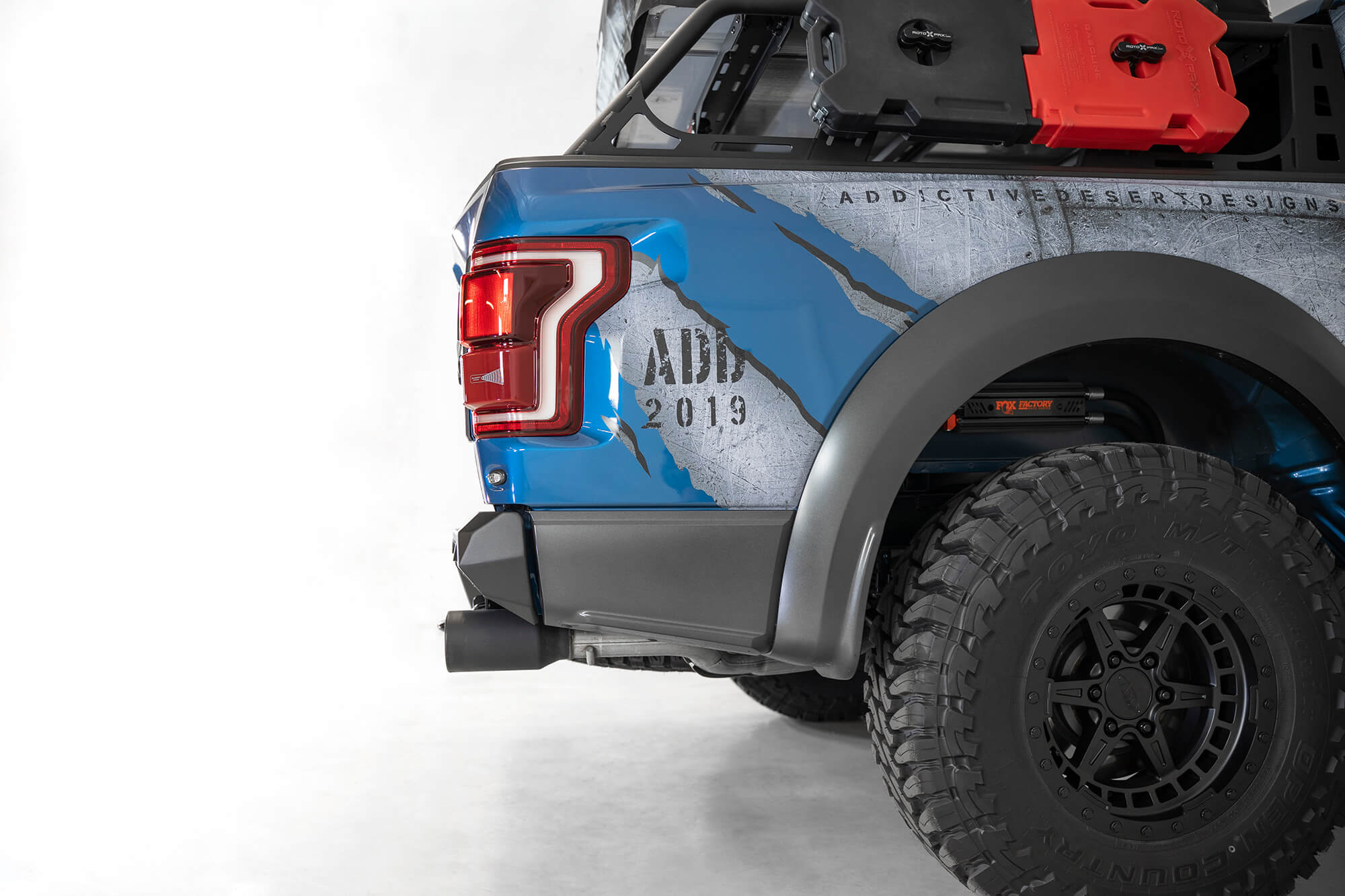 Addictive Desert Designs Bumper 2017-2020 Ford Raptor Bomber Rear Bumper