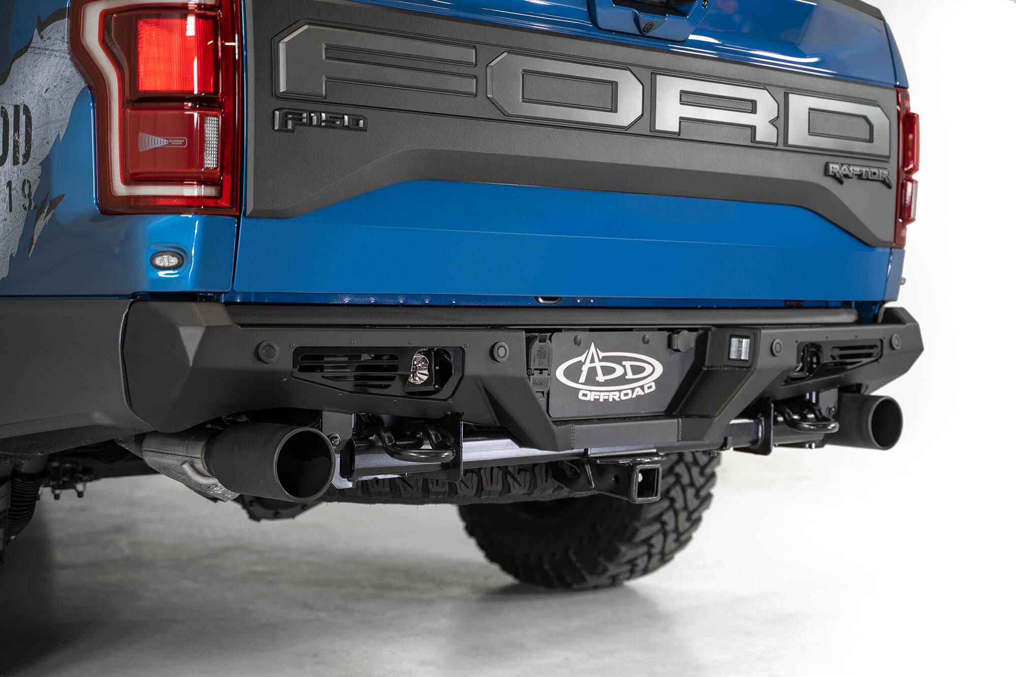 Addictive Desert Designs Bumper 2017-2020 Ford Raptor Bomber Rear Bumper