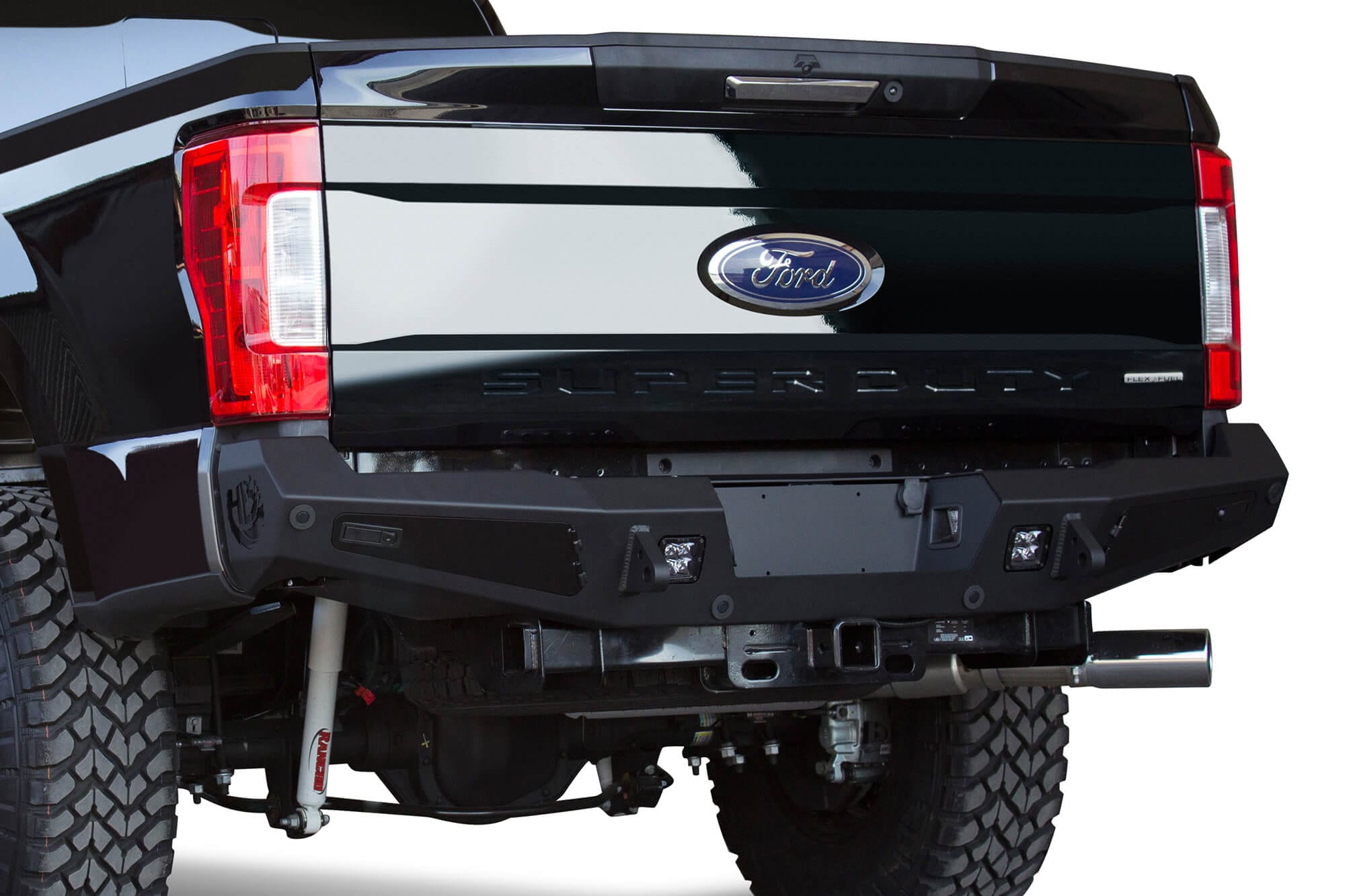 Addictive Desert Designs Bumper 2017-2022 Ford F250/F350 Super Duty HoneyBadger Rear Bumper