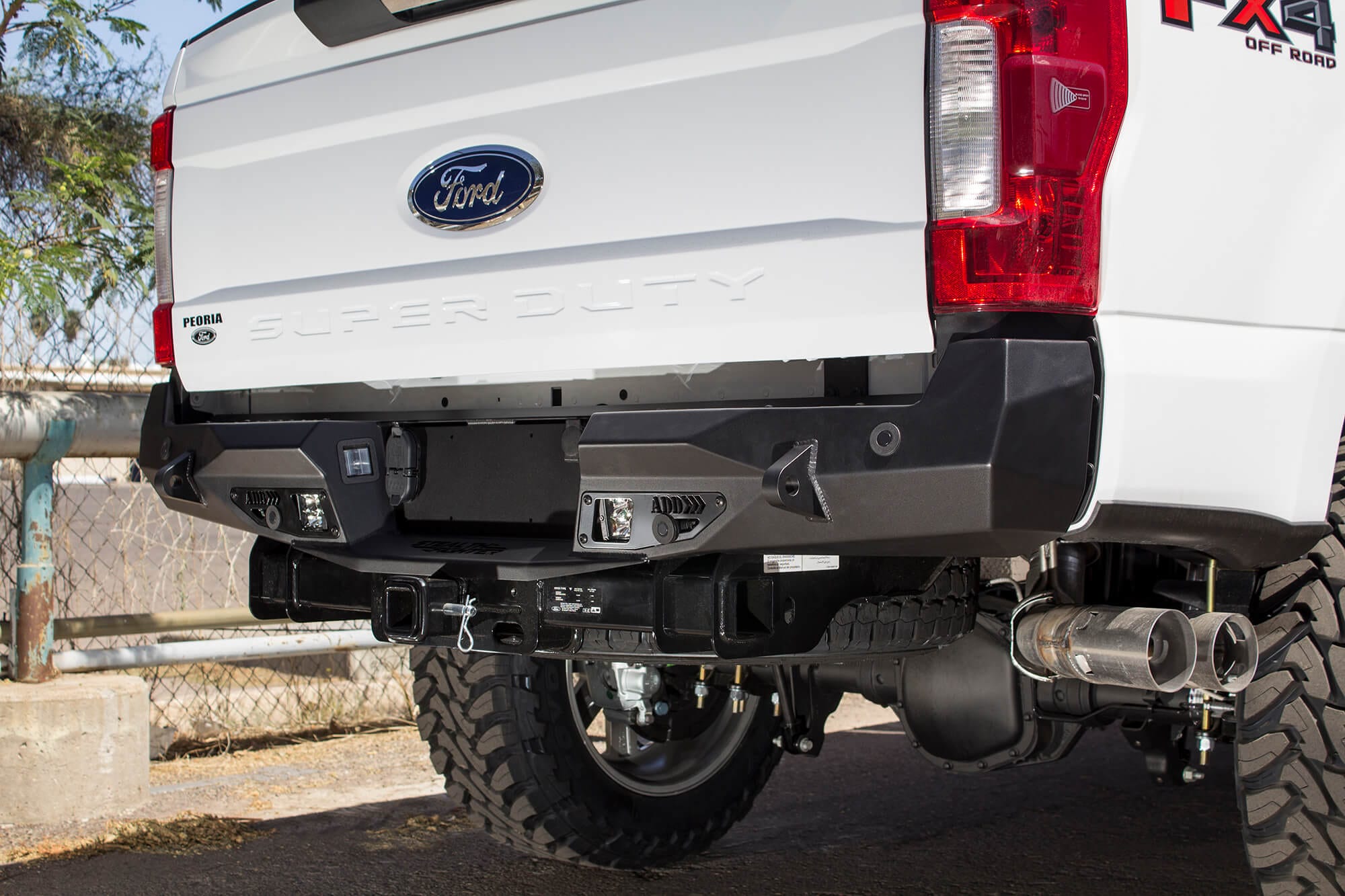 Addictive Desert Designs Bumper 2017-2022 Ford F250/F350 Super Duty Stealth Fighter Rear Bumper