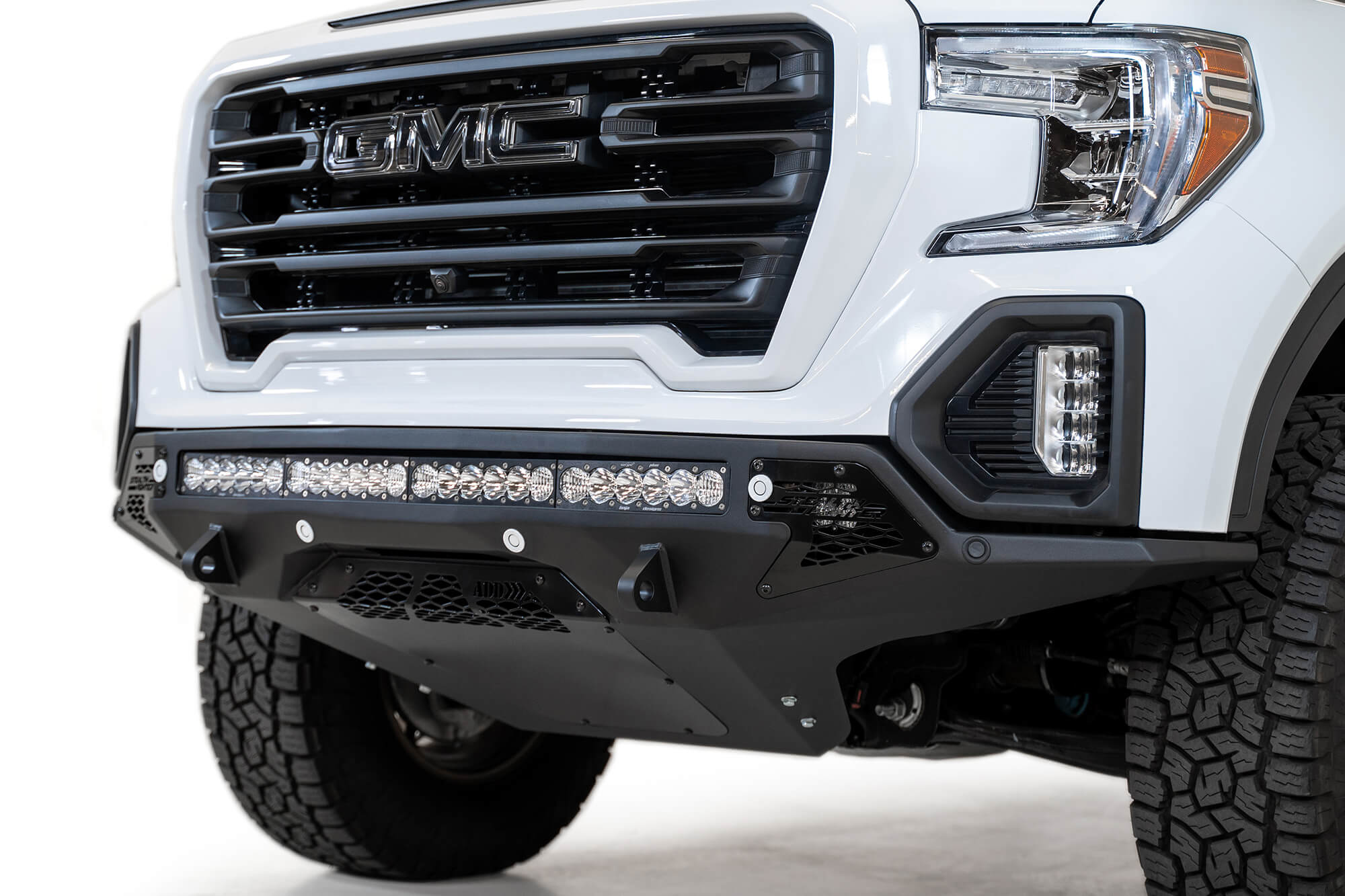 Addictive Desert Designs Bumper 2019-2021 GMC Sierra 1500 Stealth Fighter Front Bumper