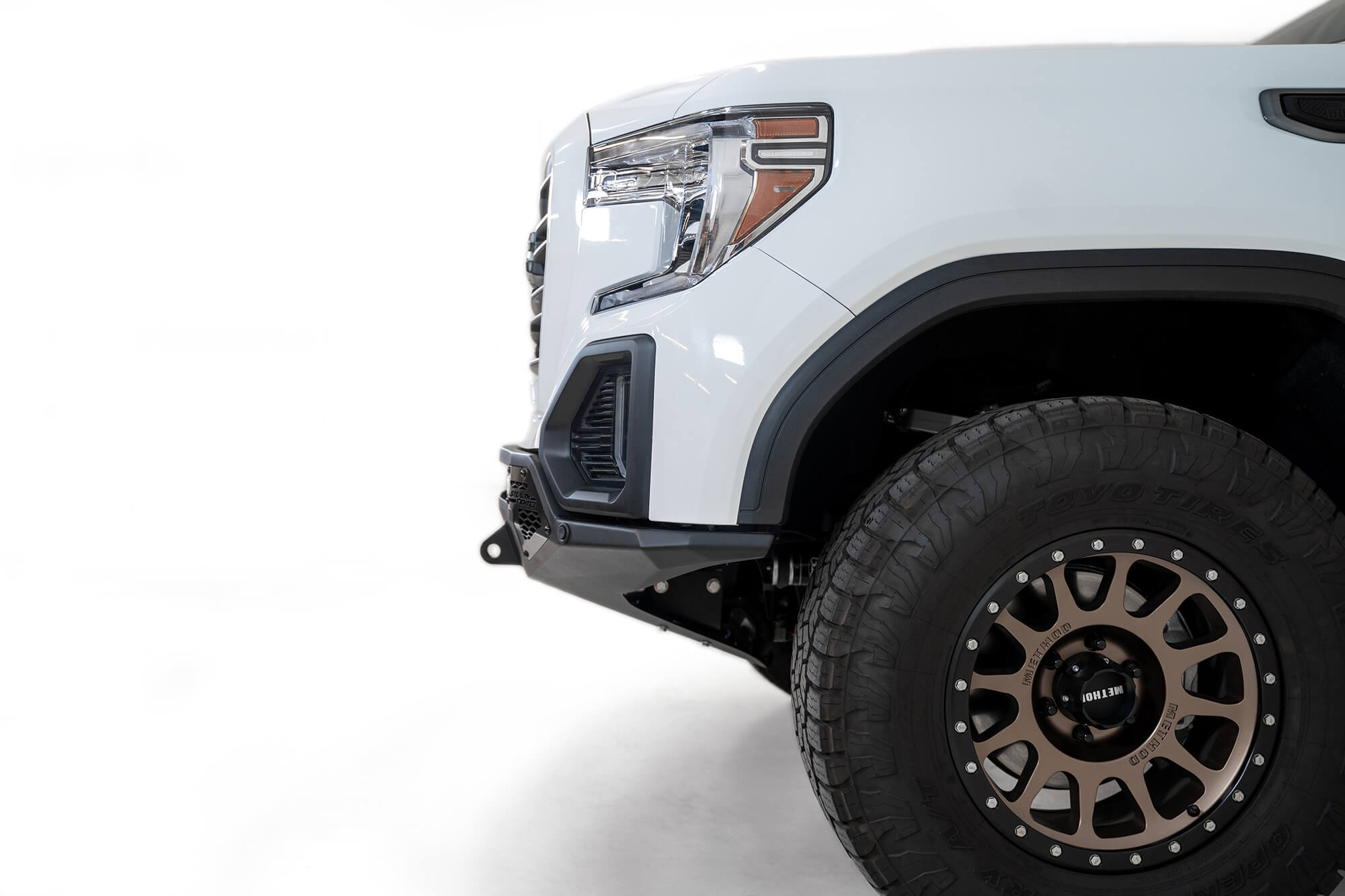 Addictive Desert Designs Bumper 2019-2021 GMC Sierra 1500 Stealth Fighter Front Bumper