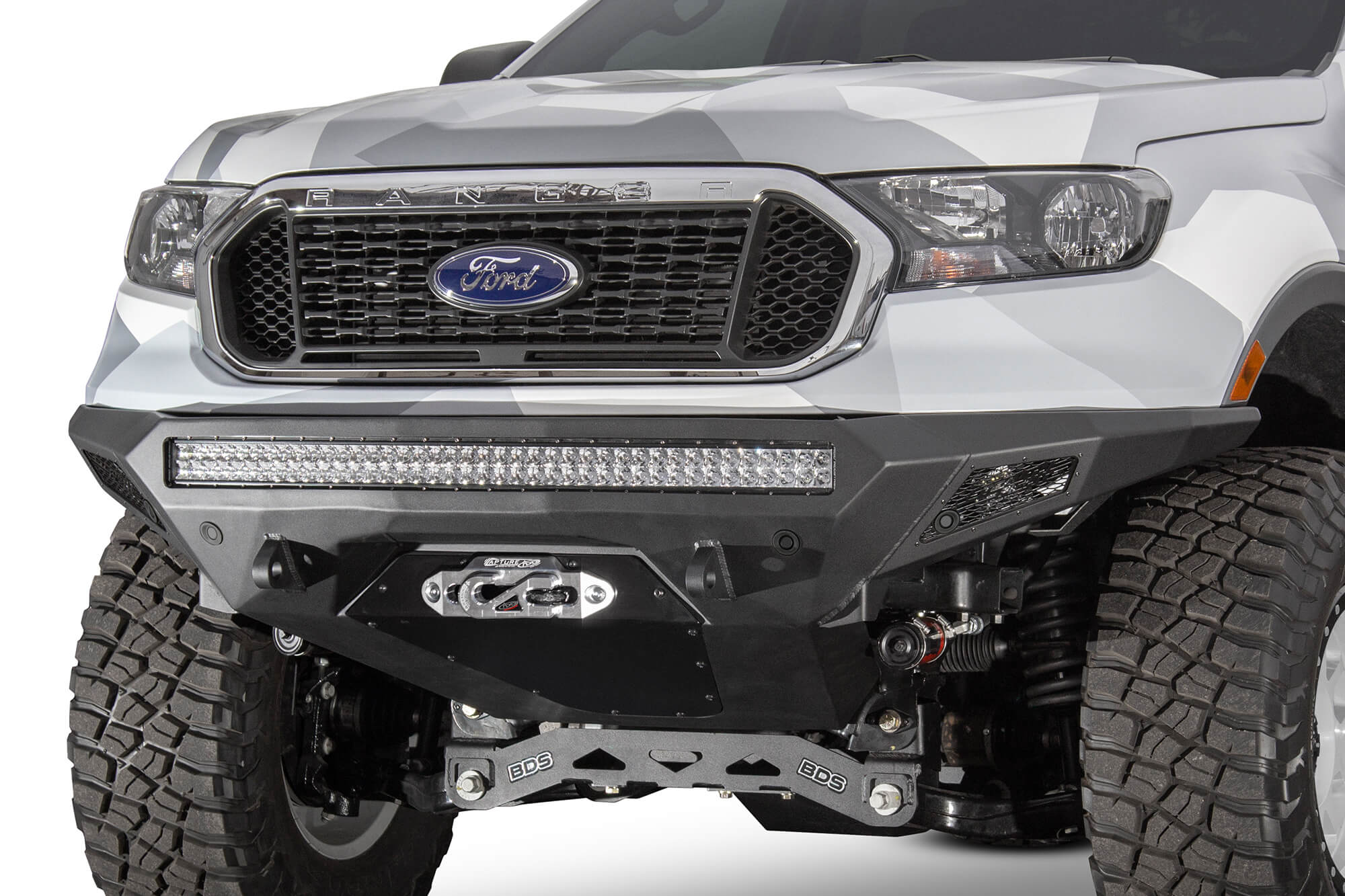 Addictive Desert Designs Bumper 2019-2022 Ford Ranger Stealth Fighter Front Bumper