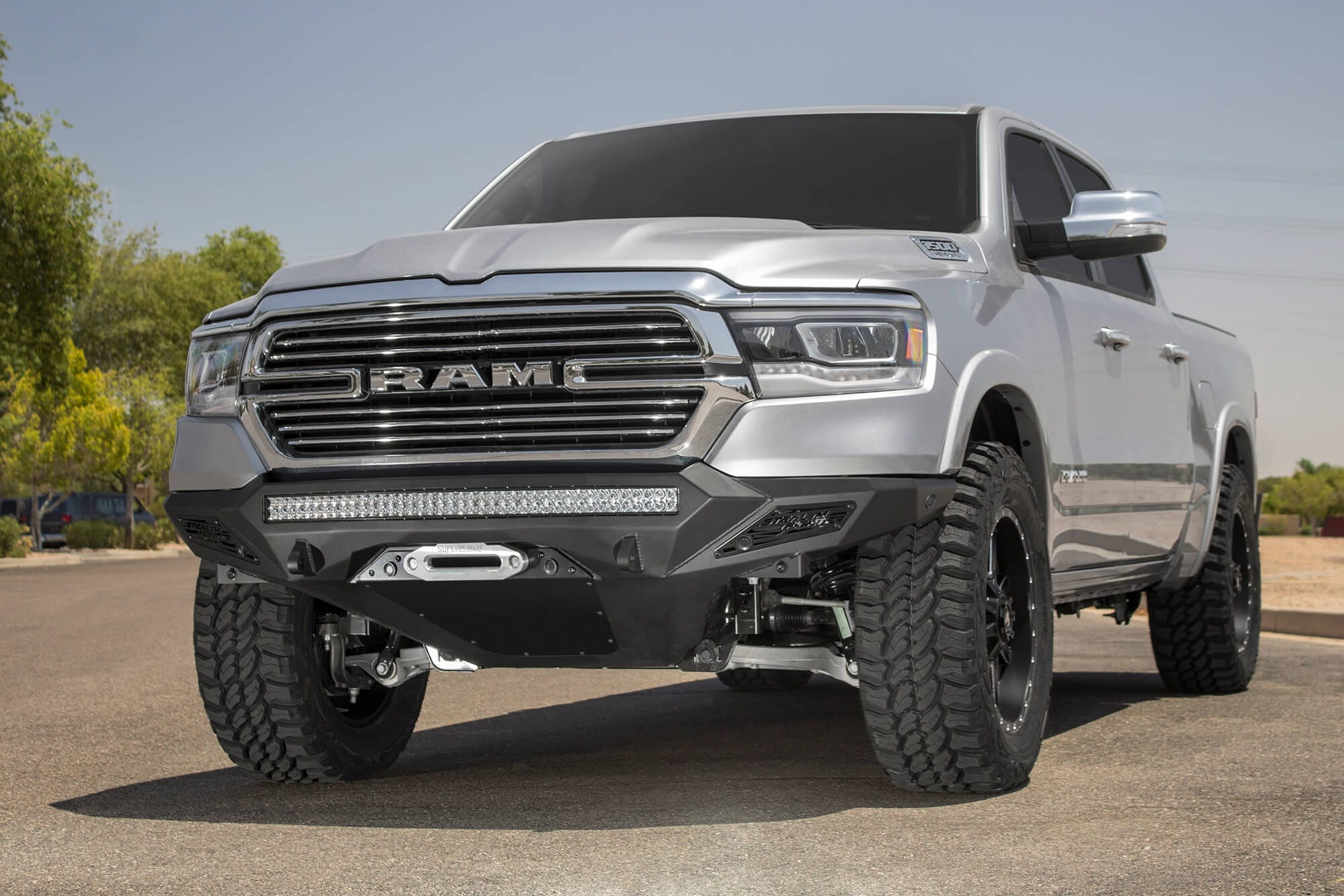 Addictive Desert Designs Bumper 2019-2023 Ram 1500 Stealth Fighter Front Bumper