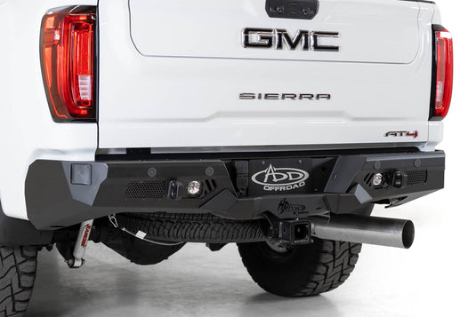 Addictive Desert Designs Bumper 2020-2023 GMC/Chevy 2500 Bomber HD Rear Bumper w/ Blind Spot