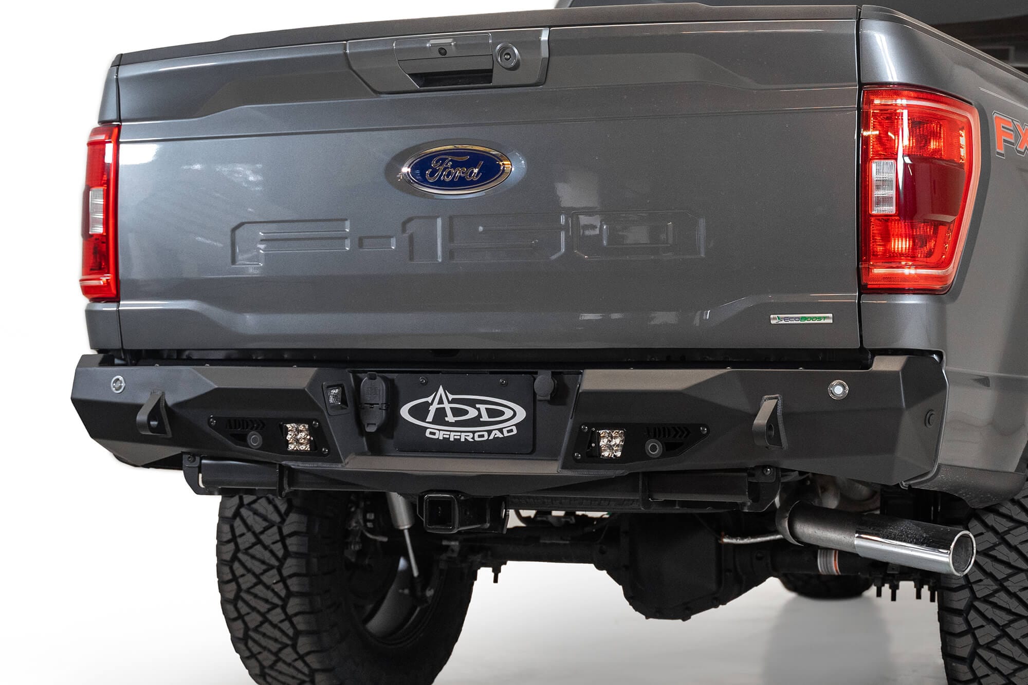 Addictive Desert Designs Bumper 2021-2023 Ford F150 Stealth Fighter Rear Bumper