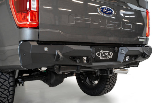 Addictive Desert Designs Bumper 2021-2023 Ford F150 Stealth Fighter Rear Bumper