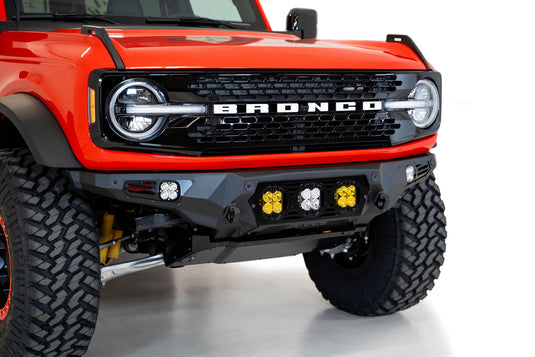 Addictive Desert Designs Bumper 2021-2025 Ford Bronco Bomber Front Bumper