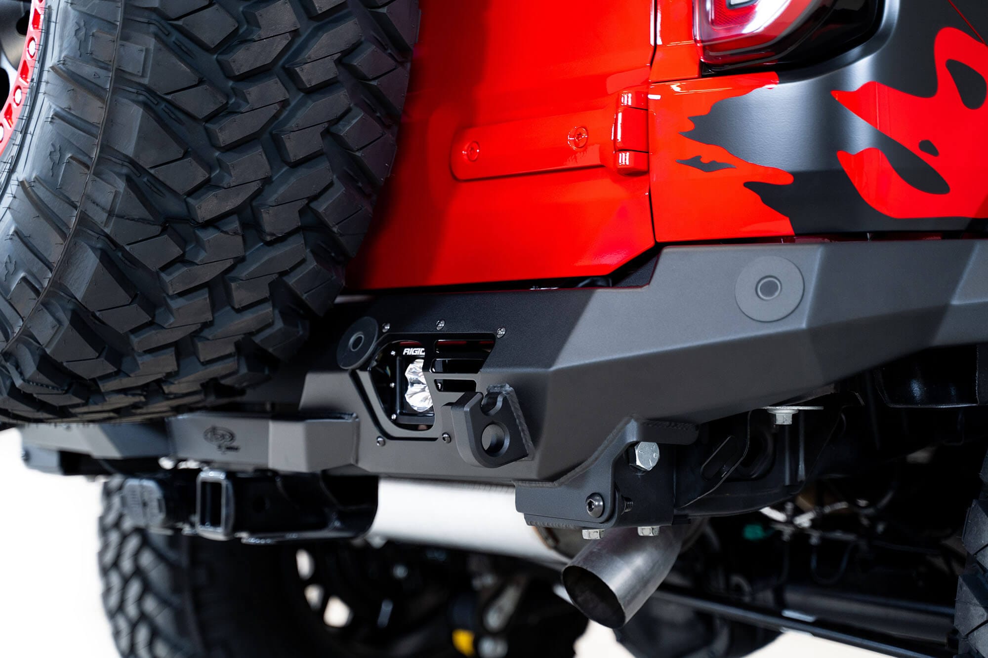 Addictive Desert Designs Bumper 2021-2025 Ford Bronco Bomber Rear Bumper