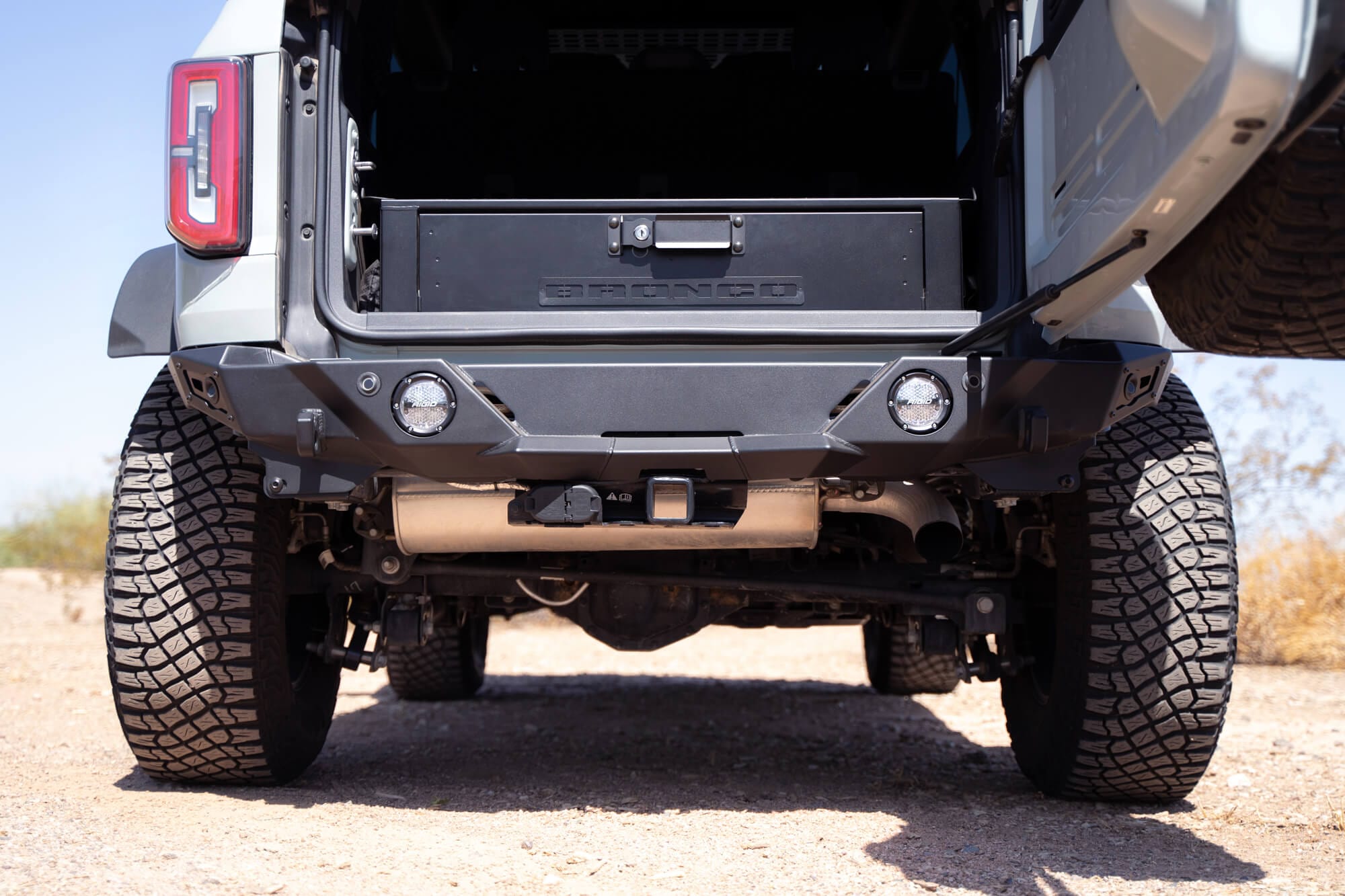 Addictive Desert Designs Bumper 2021-2025 Ford Bronco Krawler Rear Bumper