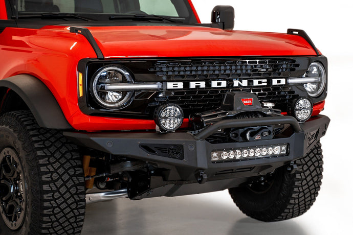 Addictive Desert Designs Bumper 2021-2025 Ford Bronco Rock Fighter Front Bumper