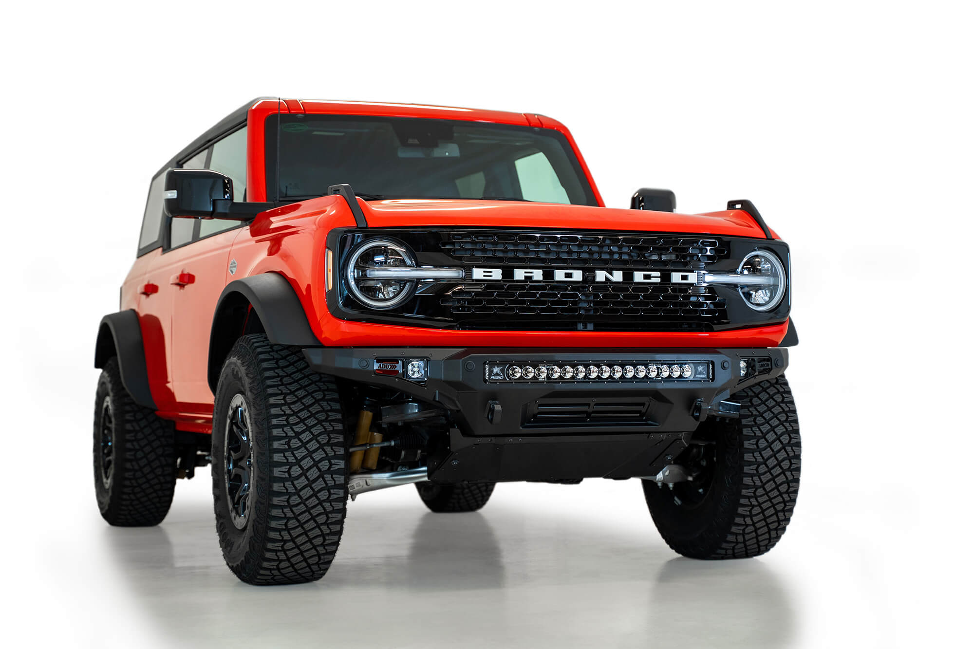 Addictive Desert Designs Bumper 2021-2025 Ford Bronco Stealth Fighter Front Bumper