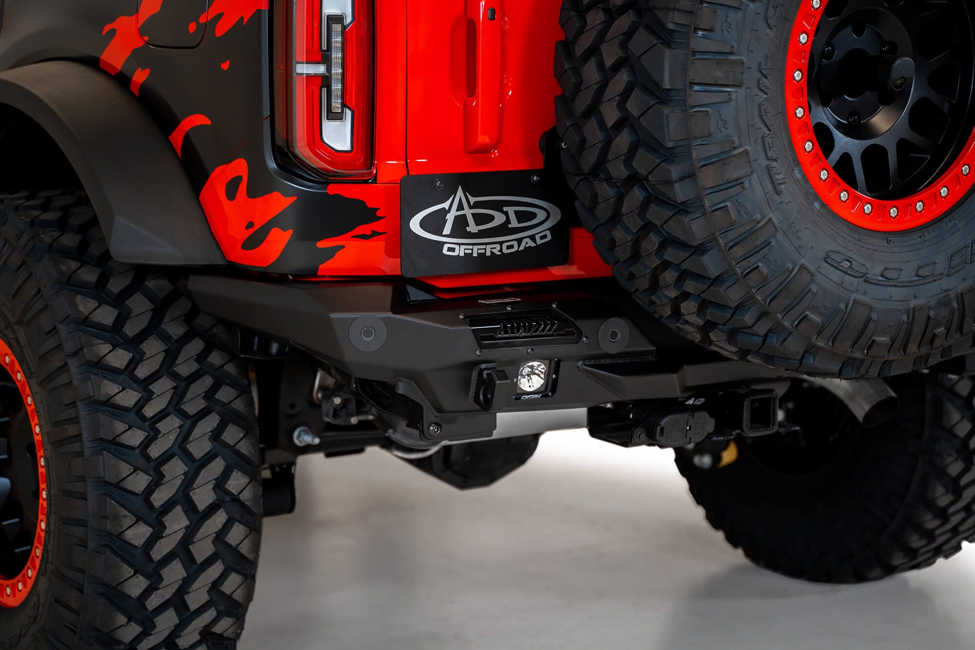 Addictive Desert Designs Bumper 2021-2025 Ford Bronco Stealth Fighter Rear Bumper