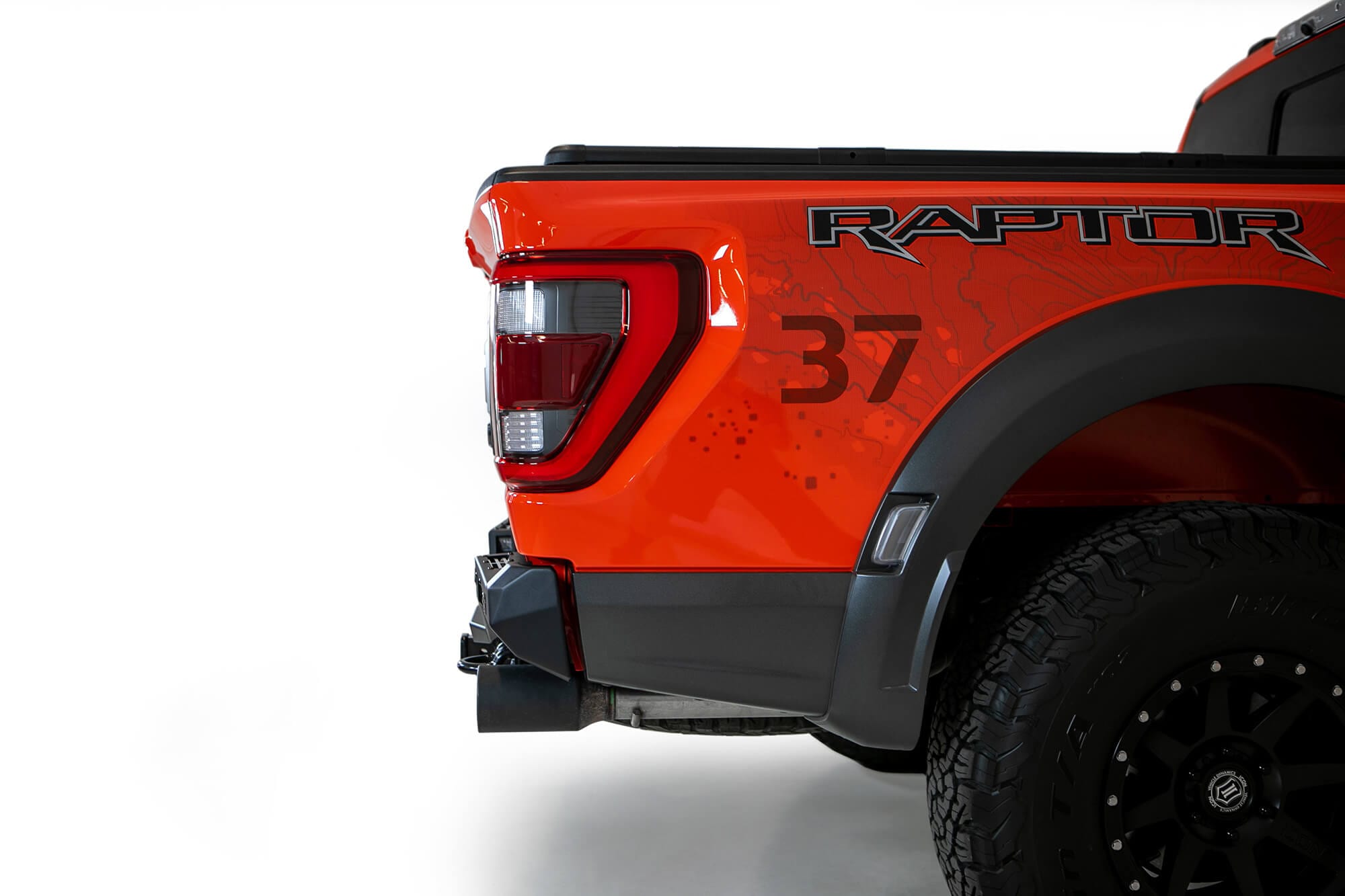 2021-2025 Ford Raptor + Raptor R Bomber Rear Bumper – TEQ Customs