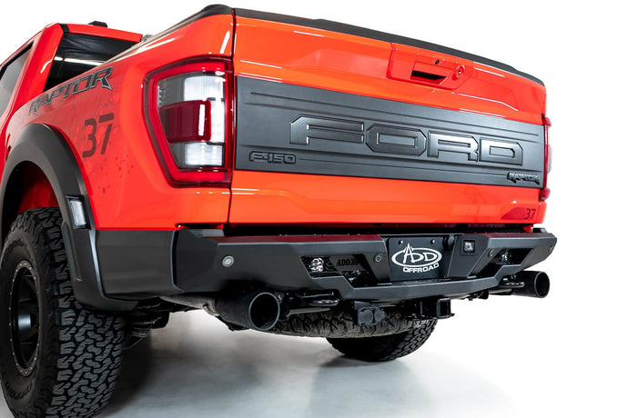 Addictive Desert Designs Bumper 2021-2025 Ford Raptor + Raptor R Stealth Fighter Rear Bumper