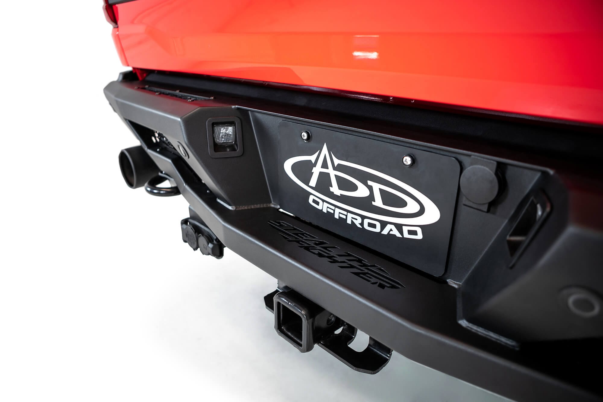 Addictive Desert Designs Bumper 2021-2025 Ford Raptor + Raptor R Stealth Fighter Rear Bumper