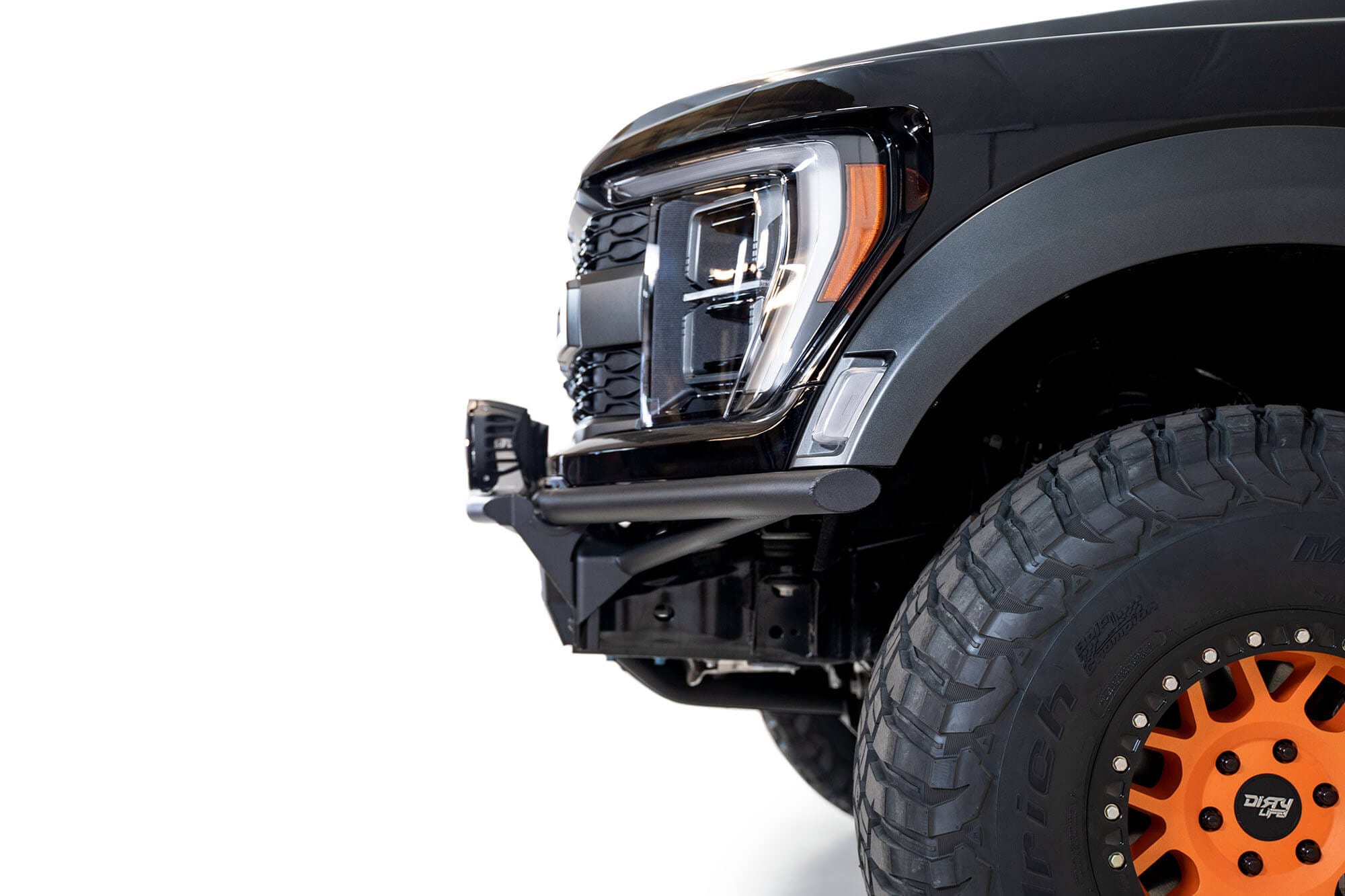 Addictive Desert Designs Bumper 2021+ Ford Raptor Bolt-On Add-On Light Hoop