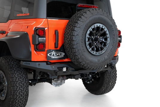Addictive Desert Designs Bumper 2022-2024 Ford Bronco Raptor Bomber Rear Bumper