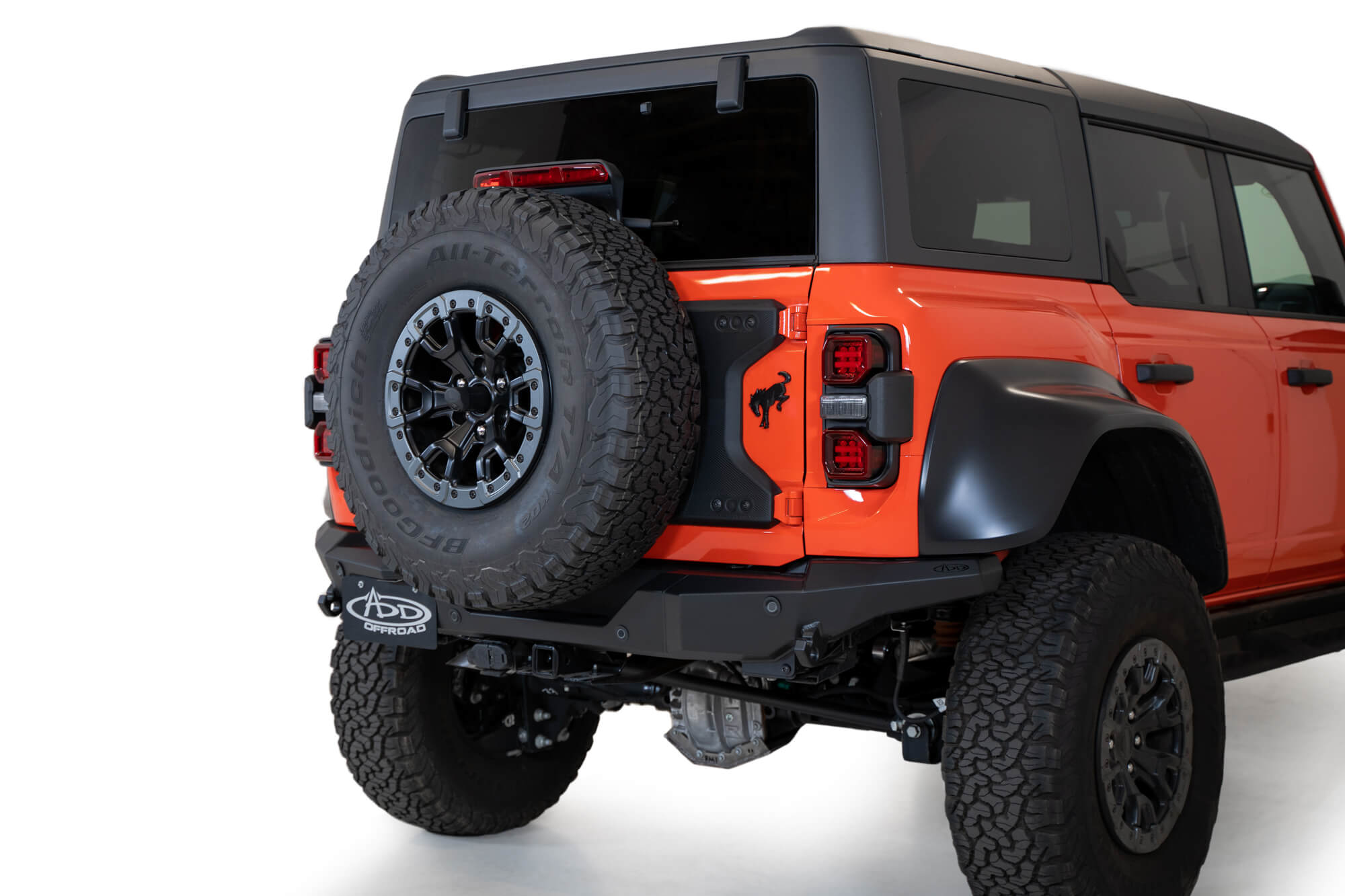 Addictive Desert Designs Bumper 2022-2024 Ford Bronco Raptor Rock Fighter Rear Bumper