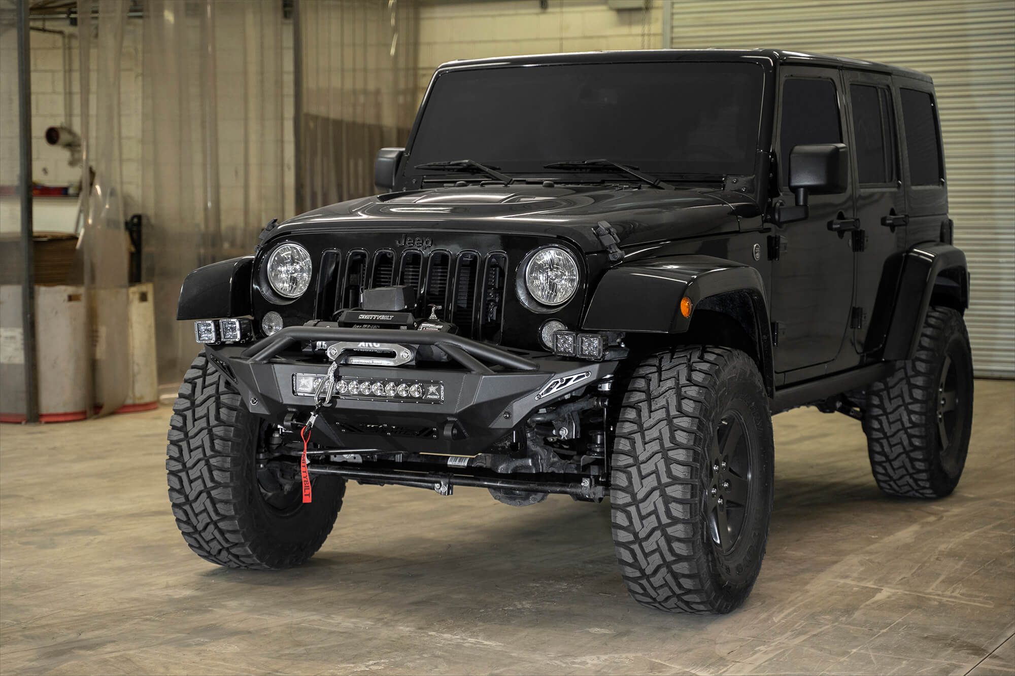 Addictive Desert Designs Bumper Jeep JK Stealth Fighter Front Bumper