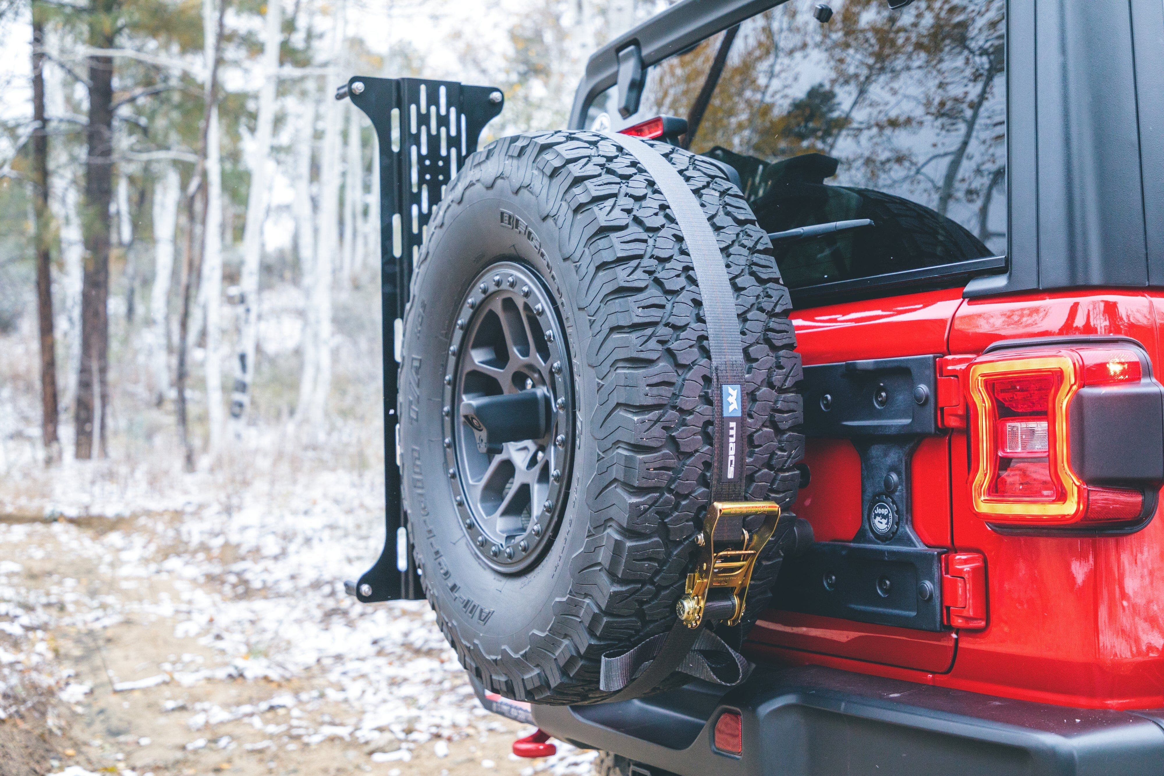 Adventure Imports Mounting Brackets Overland Kitted Spare Tire Accessory Bracket