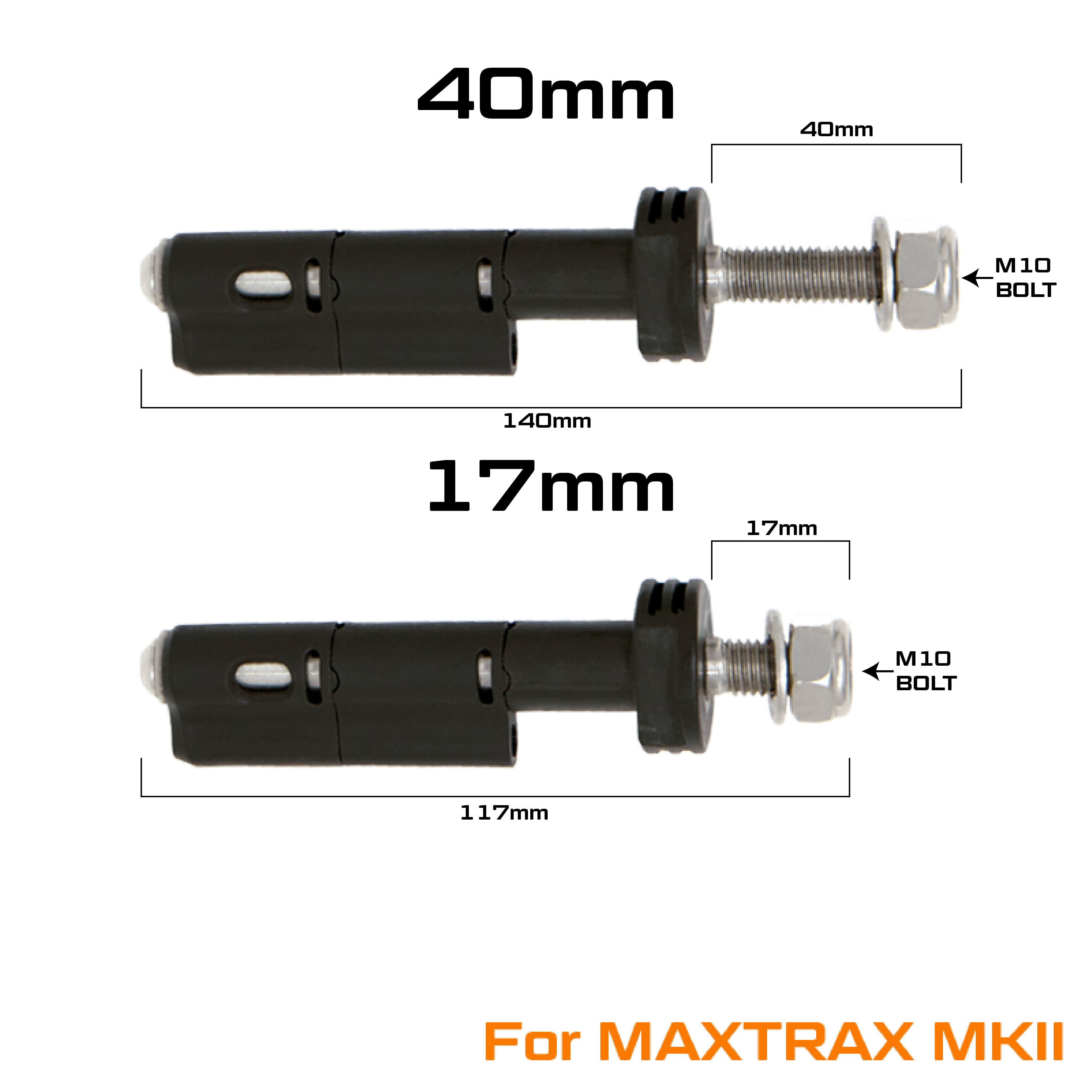 Adventure Imports Mounting Gear MAXTRAX MKII Mounting Pins