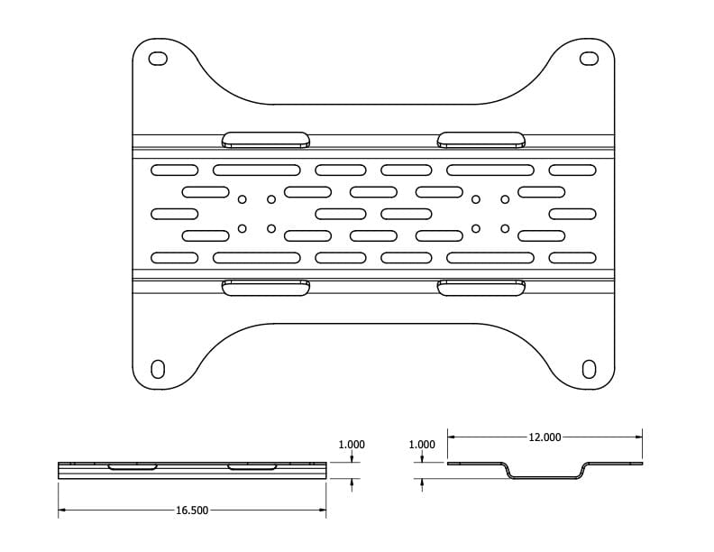 Adventure Imports Mounting Gear Overland Kitted MAXTRAX Mini Plate