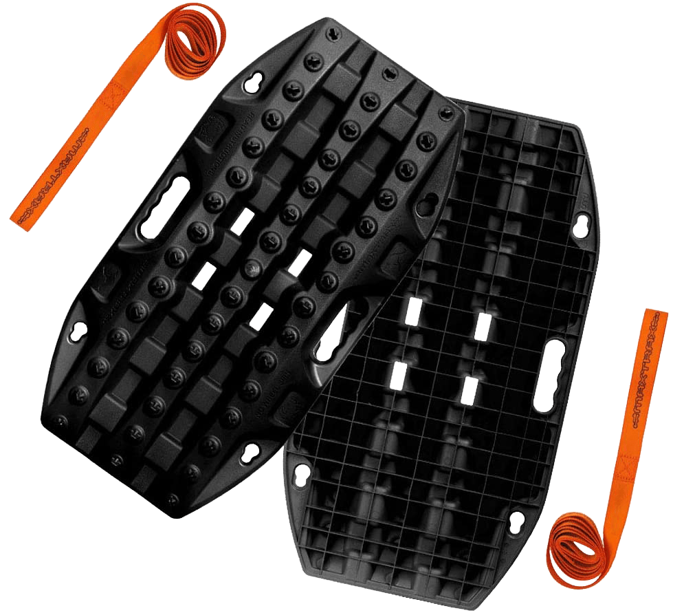 Adventure Imports Recovery Gear Black MAXTRAX Mini + JaxBase Combo