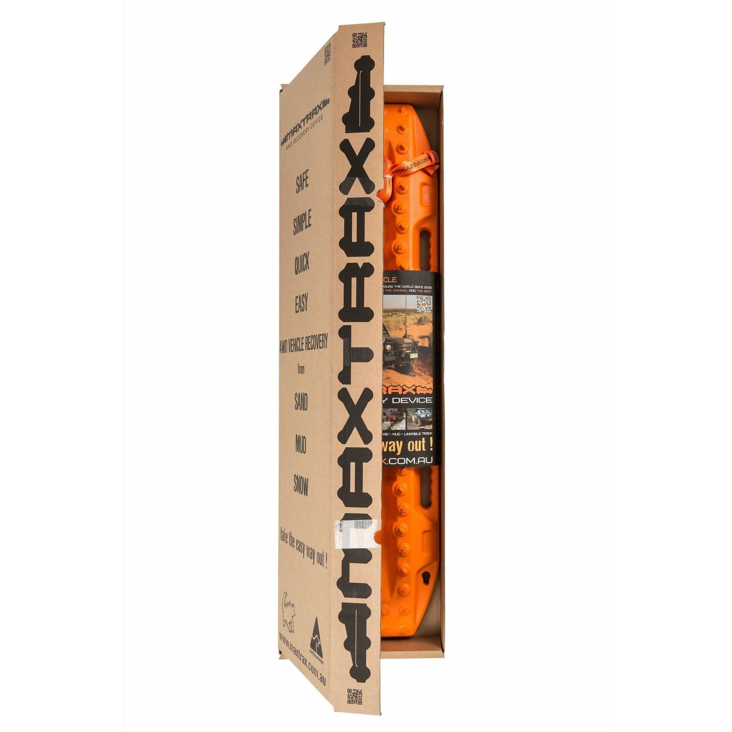 Adventure Imports Traction Boards MAXTRAX MKII Signature Orange Recovery Boards