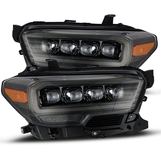 AlphaRex Headlights Alpha Black / Stock Halogen Headlights (No Converter) Alpharexx Nova Headlights / 16+ Tacoma