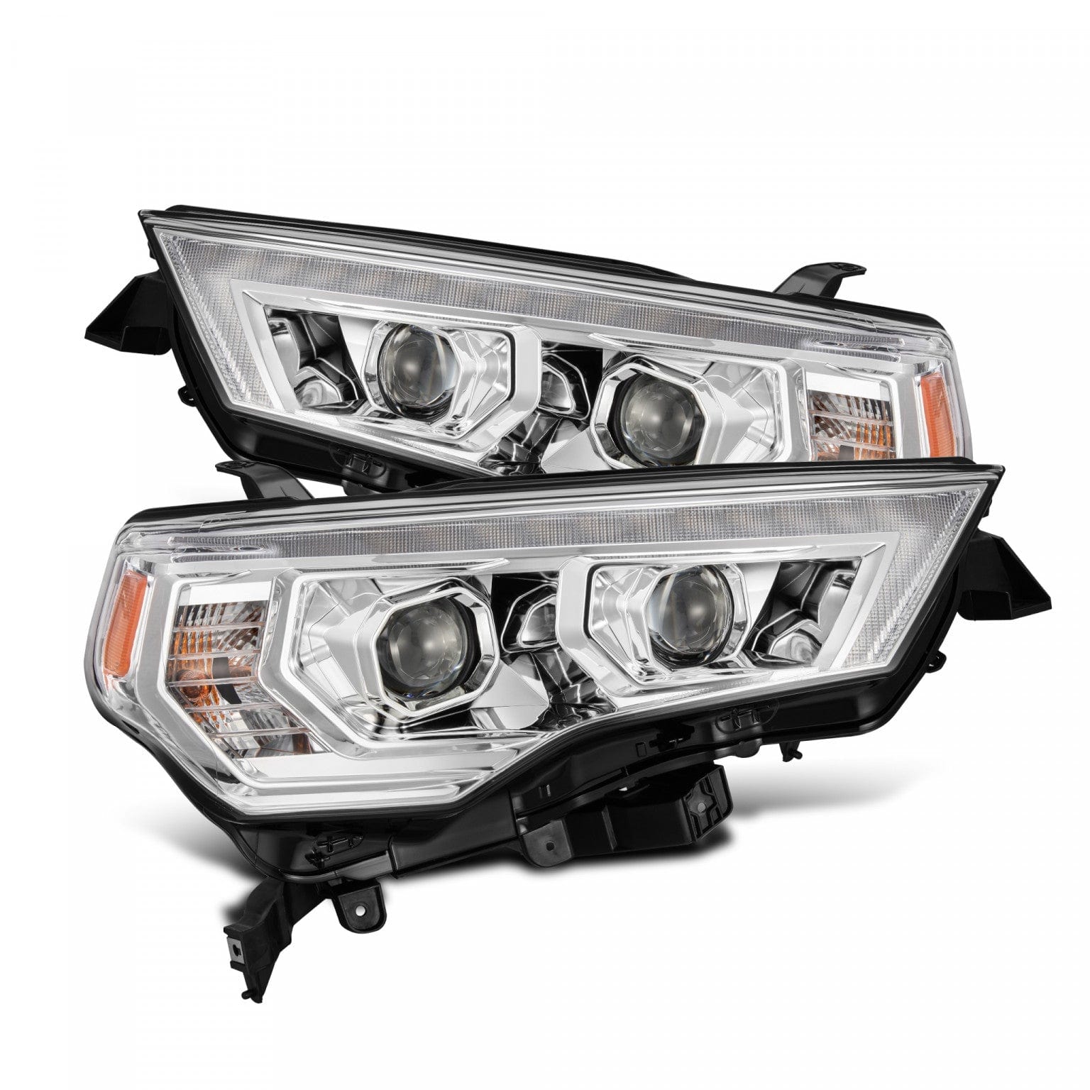 AlphaRex Headlights Chrome / 14-20 (No Converter) Alpharexx Luxx Series Headlights / 14+ 4Runner