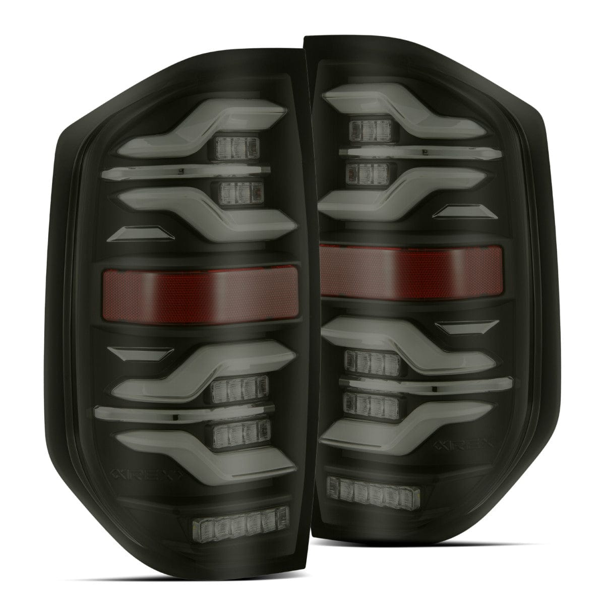 AlphaRex Tail Lights Jet Black LUXX Series Tail Lights / 14-21 Tundra / AlphaRexx