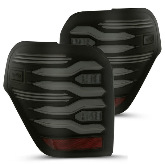 AlphaRex Tail Lights Jet Black LUXX Series Tail Lights / 14+ 4Runner / AlphaRexx