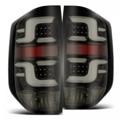 AlphaRex Tail Lights Jet Black Pro Series Tail Lights / 14-21 Tundra / Alpharexx