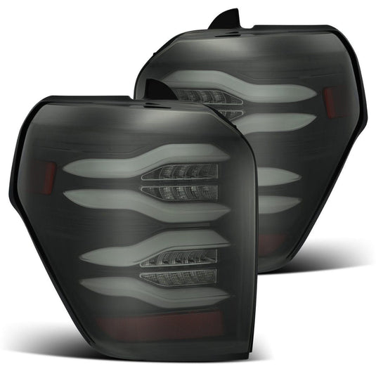 AlphaRex Tail Lights Jet Black Pro Series Tail Lights / 14+ 4Runner / Alpharexx