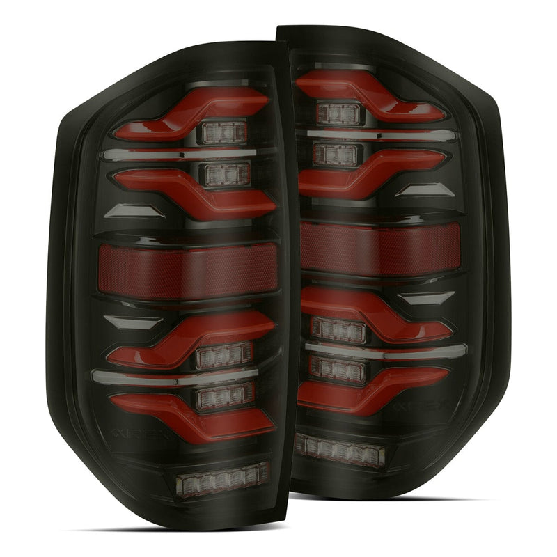 Load image into Gallery viewer, AlphaRex Tail Lights Red Smoked LUXX Series Tail Lights / 14-21 Tundra / AlphaRexx
