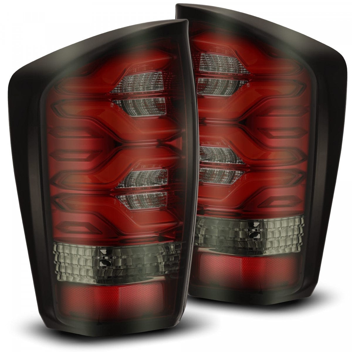 AlphaRex Tail Lights Red Smoked Pro Series Tail Lights / 16+ Tacoma / Alpharexx