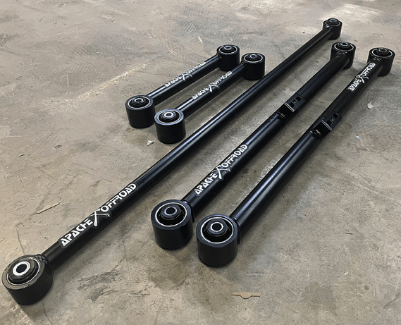 Apache Offroad Suspension HD Offset Extended Rear Link and Panhard Bar Set / 03+ 4Runner, FJ Cruiser, Gx460+470 / Apache Offroad