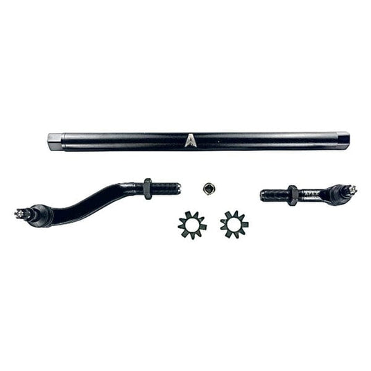 Apex Chassis Apex Chassis Heavy Duty JK 2.5 Ton Heavy Duty Yes Flip Drag Link Assembly in Steel. Fits: 07-18 Jeep Wrangler JK JKU Rubicon Sahara Sport. Note this FLIP kit fits vehicles with a lift exceeding 3.5 inches. This kit requires drilling the knuckle.